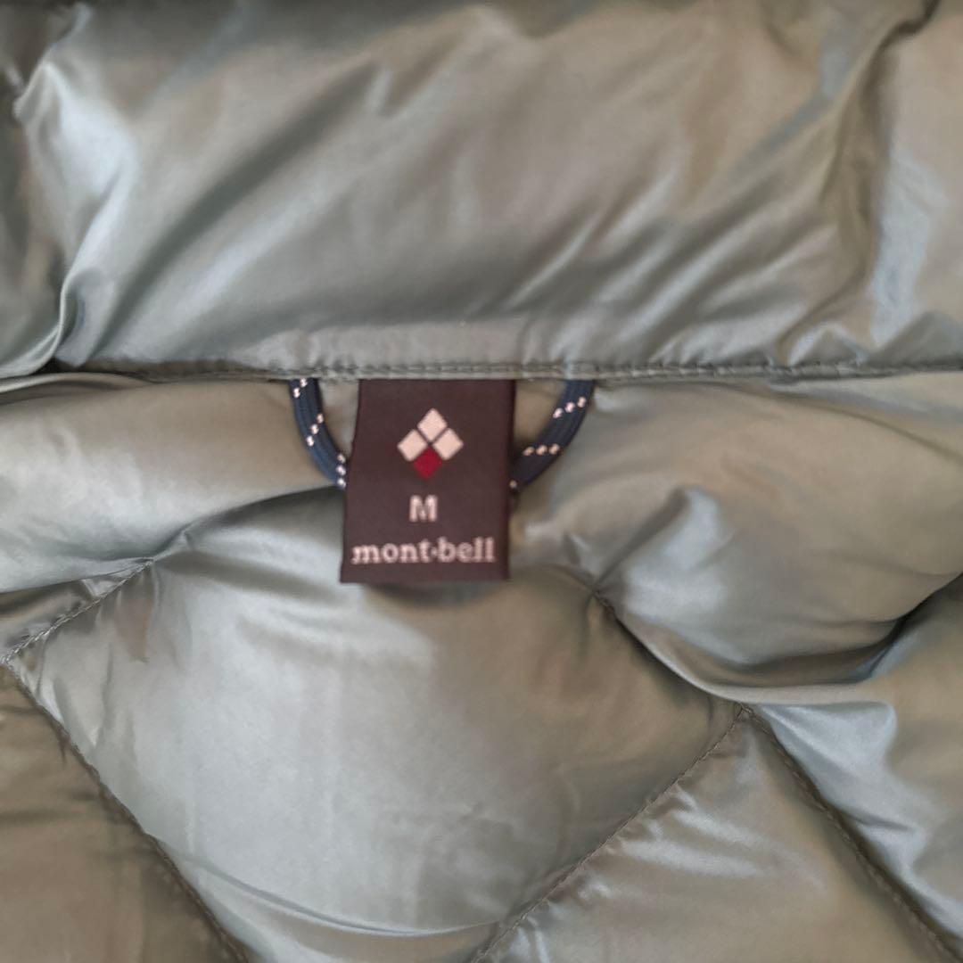 mont-bell M ダウンジャケット 青