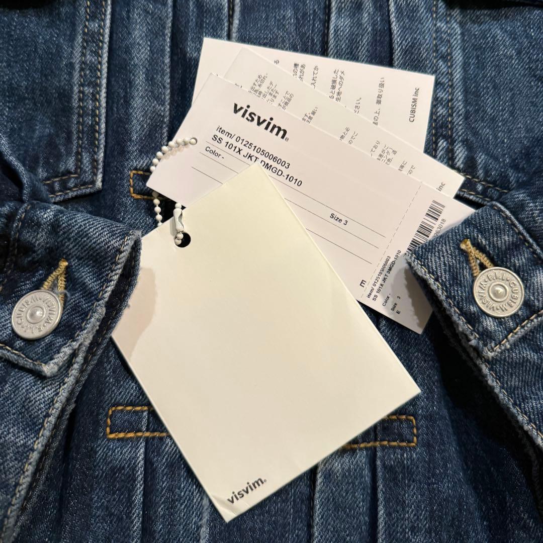 [お値下げ中] visvim SS 101X JKT DMGD-1010 極美品