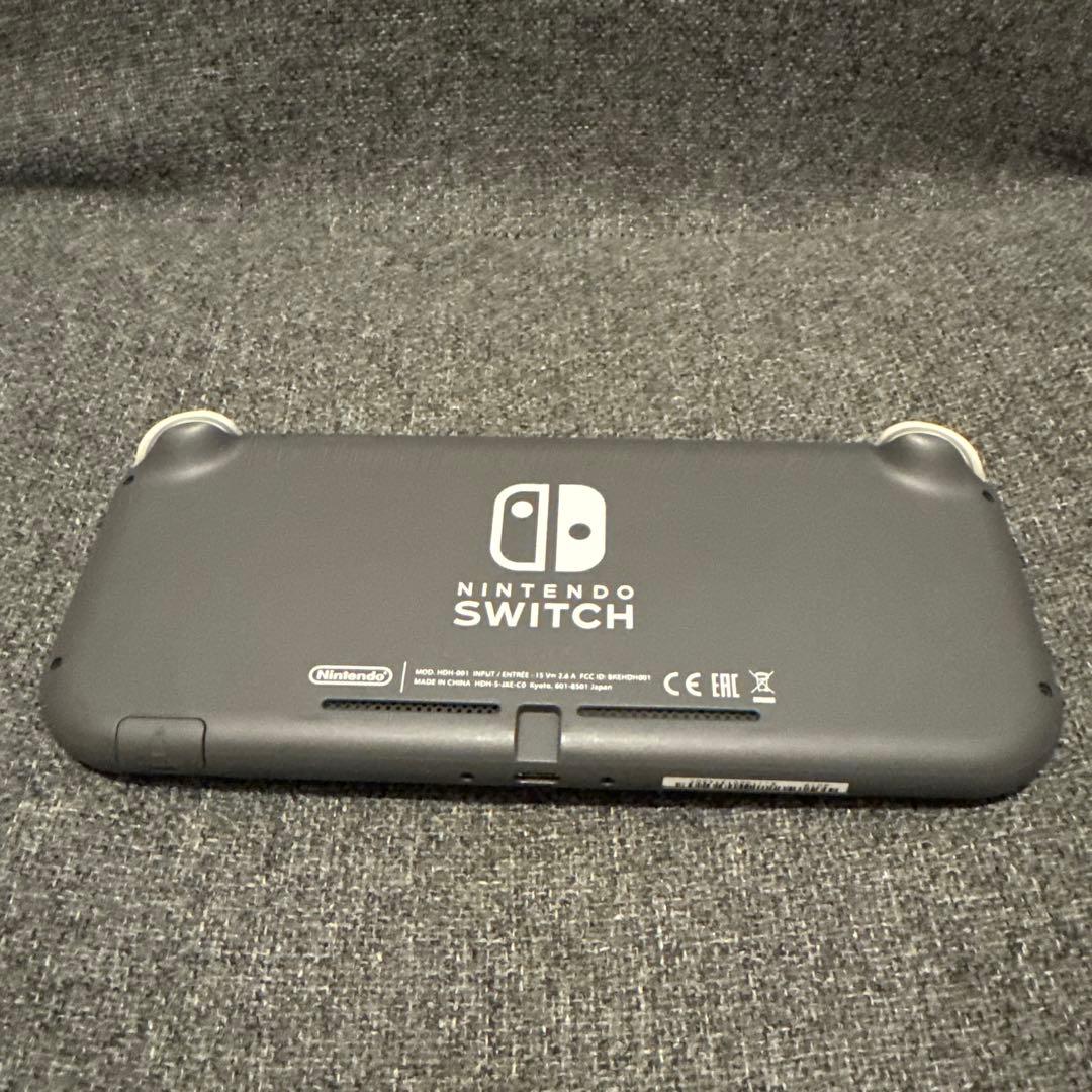 Nintendo Switch Lite グレー 本体　動作確認済
