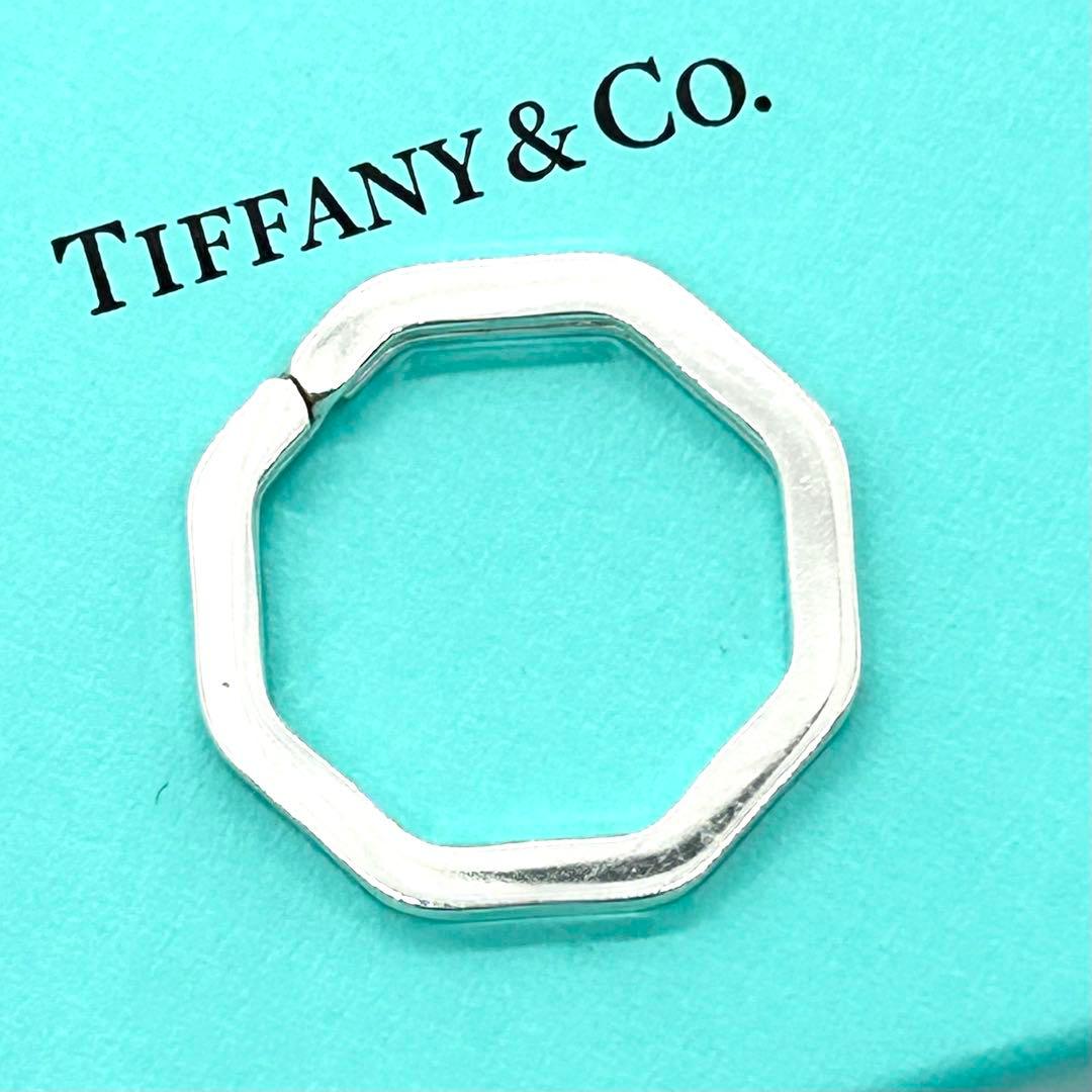 極上美品】ティファニー キーリング シルバー925 鏡面ピカピカ綺麗 7.2