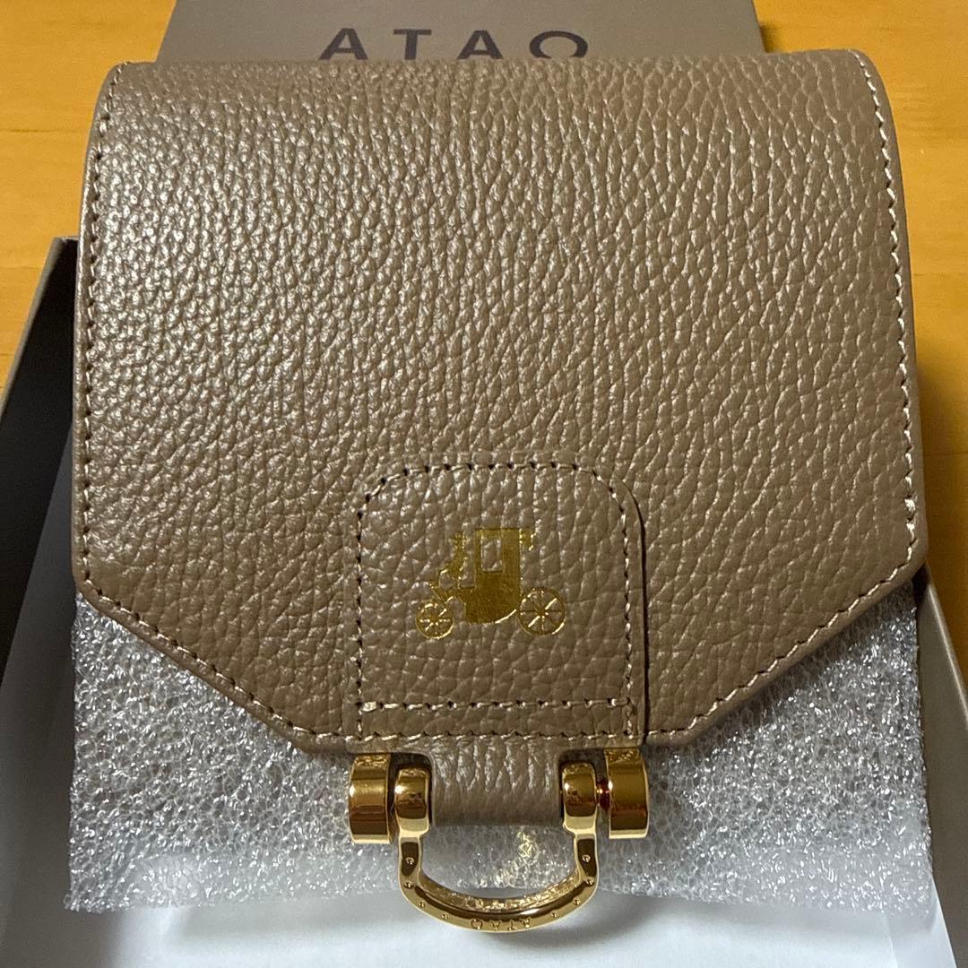 ATAO アタオ ロトロ トープ 二つ折り財布