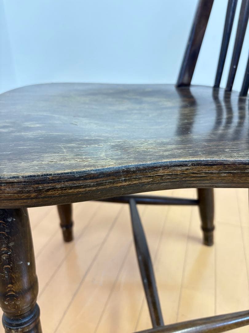 ホイールバック　ウィンザーチェア　アンティーク　英国