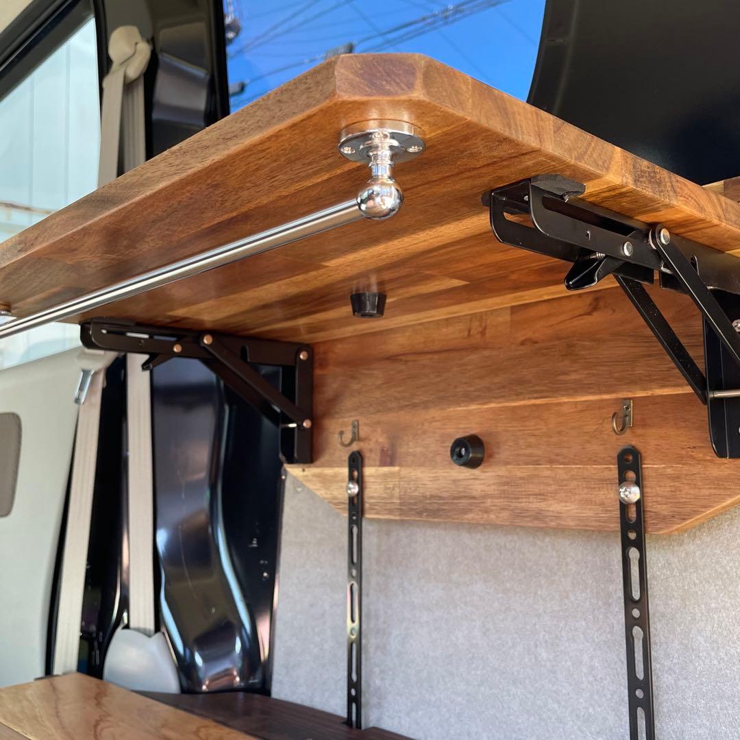 エブリイバン(DA17V)「手作り収納式サイドテーブル」Ver.3.1 N3 - メルカリ