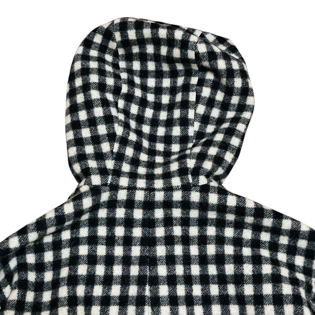 6.8万　マッキントッシュフィロソフィー　シェパードチェックフーデッドコート