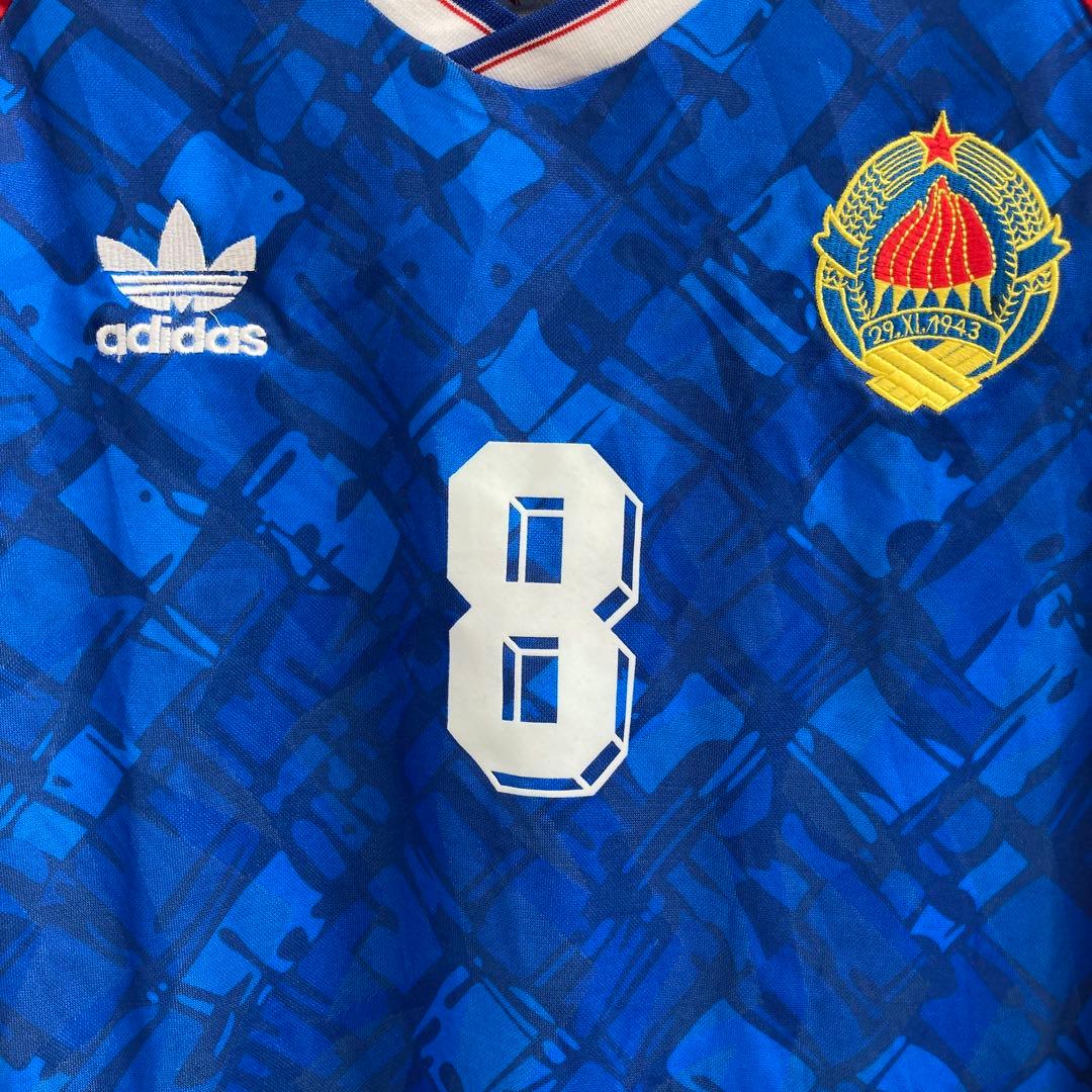 1992ユーゴスラビア代表 ユニフォーム No.8デヤン・サビチェビッチ　長袖