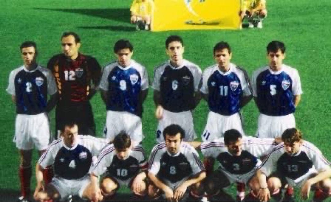 1992ユーゴスラビア代表 ユニフォーム No.8デヤン・サビチェビッチ　長袖