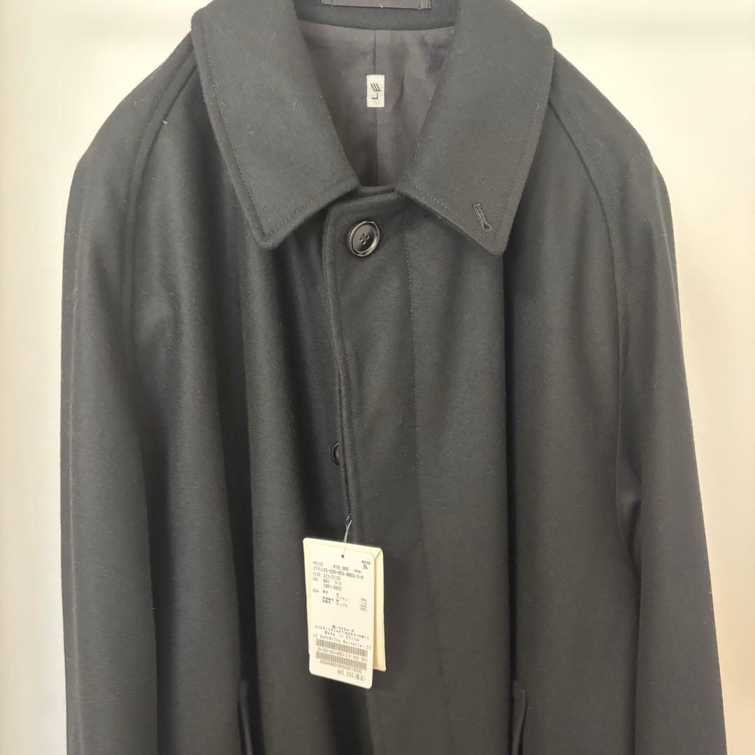 25aw lechoppe レショップ LE SUPER110sバルカラーコート LE