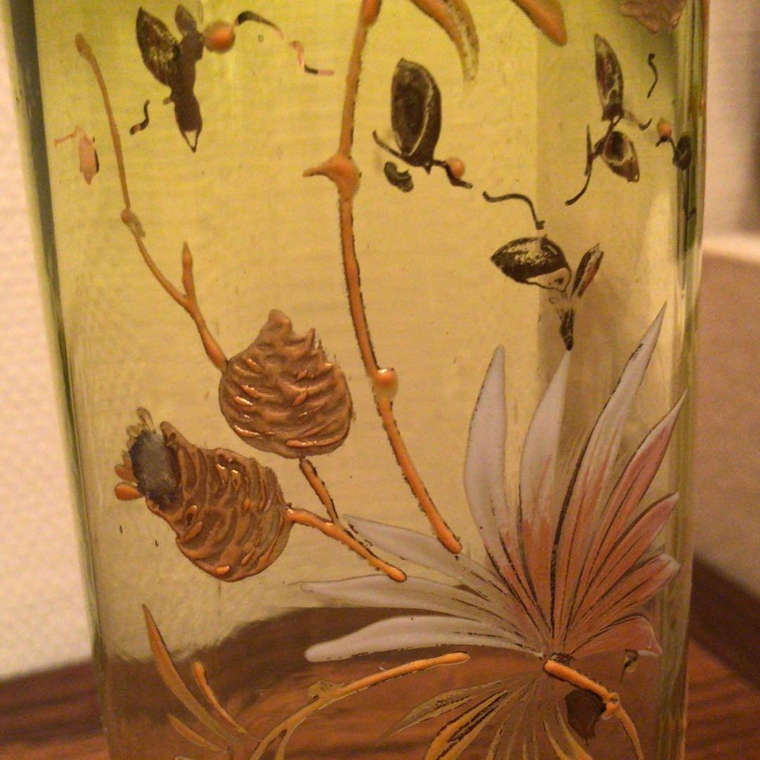 ルグラ ・モンジョワ　朝顔文様花瓶　1900年代