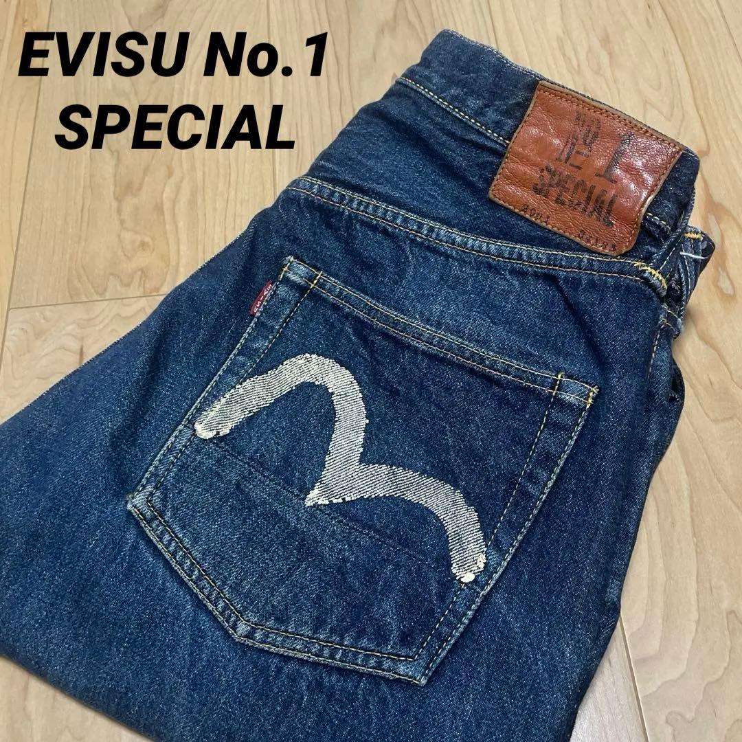 EVISUエヴィスNo.1 SPECIAL 黄耳 2001 ダメージ加工 W34 - メルカリ