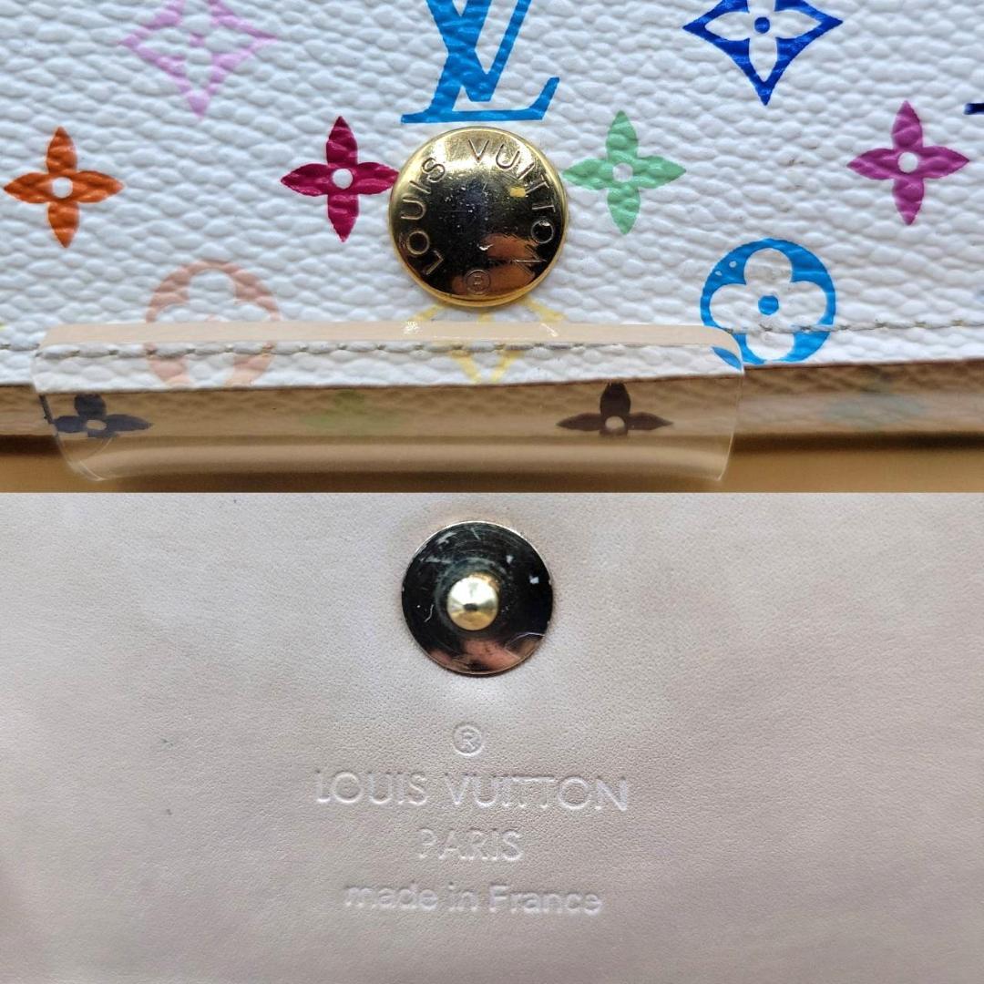 【美品】ルイヴィトン ミュレティクレ 4連 キーケース マルチカラー ②