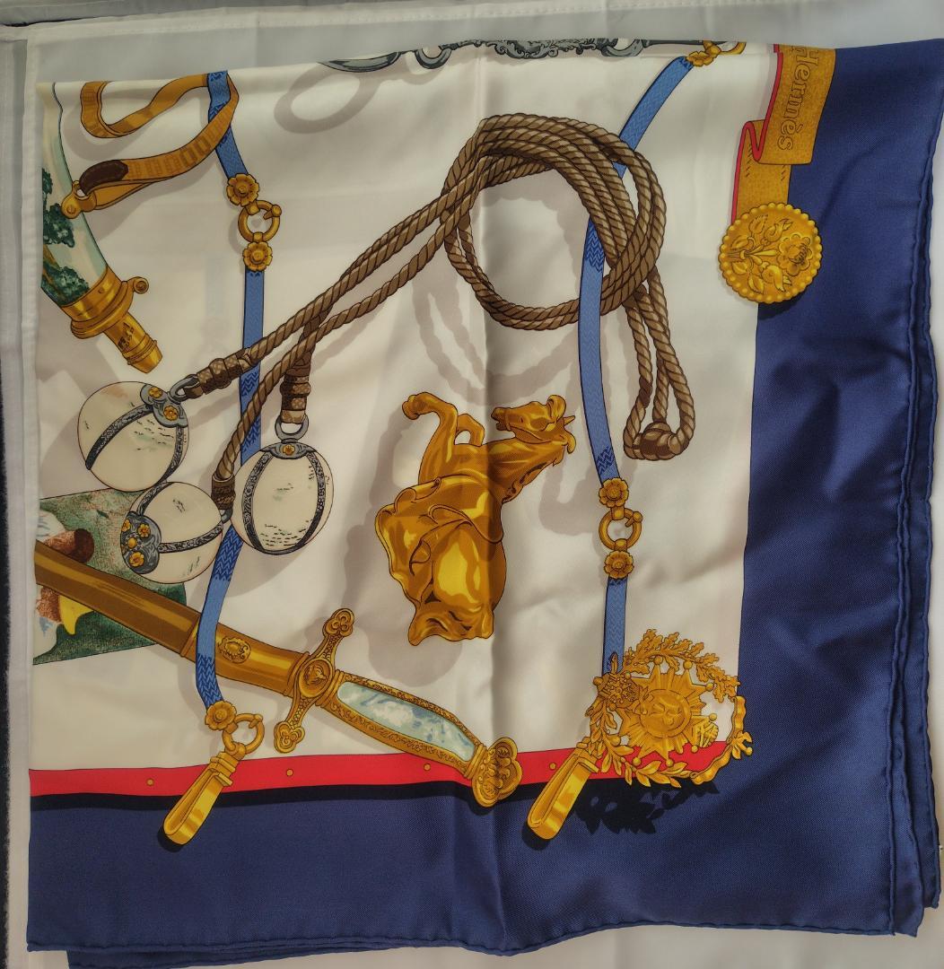 エルメス　スカーフ　カレ90　エルメスの思い出　シルク