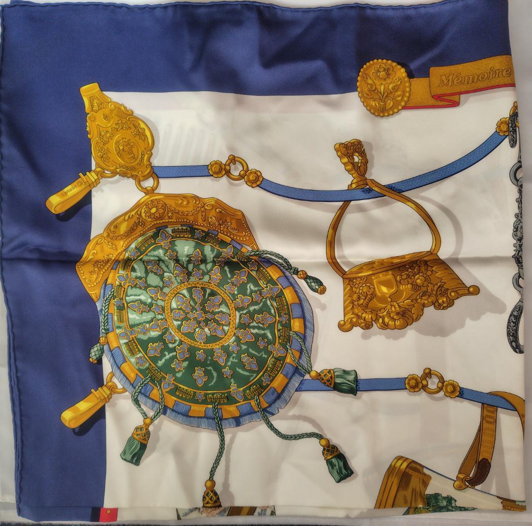 エルメス　スカーフ　カレ90　エルメスの思い出　シルク