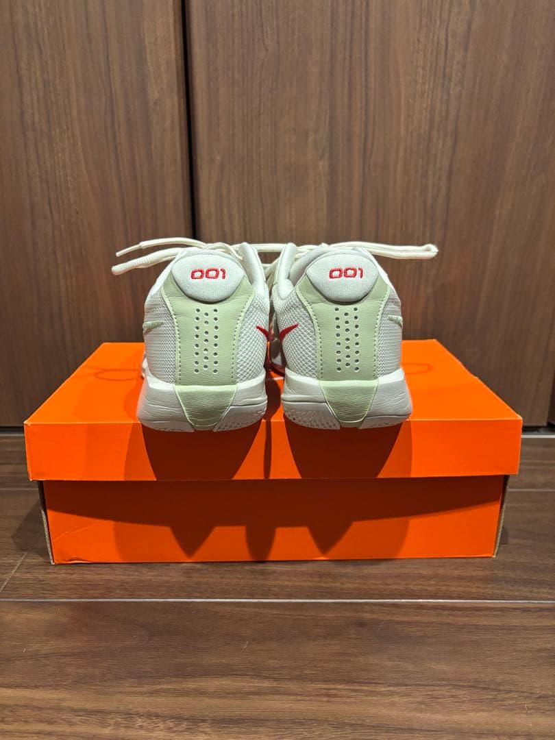 Nike バスケットボールシューズ 001 ホワイト/ピンク 25.5cm