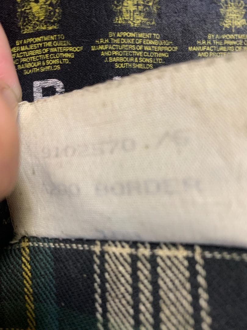 Barbour BORDER バブアー ボーダー / 098