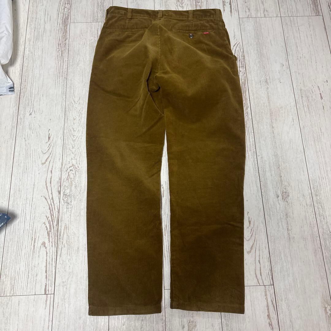 supreme コーデュロイ　ワークパンツ　M work