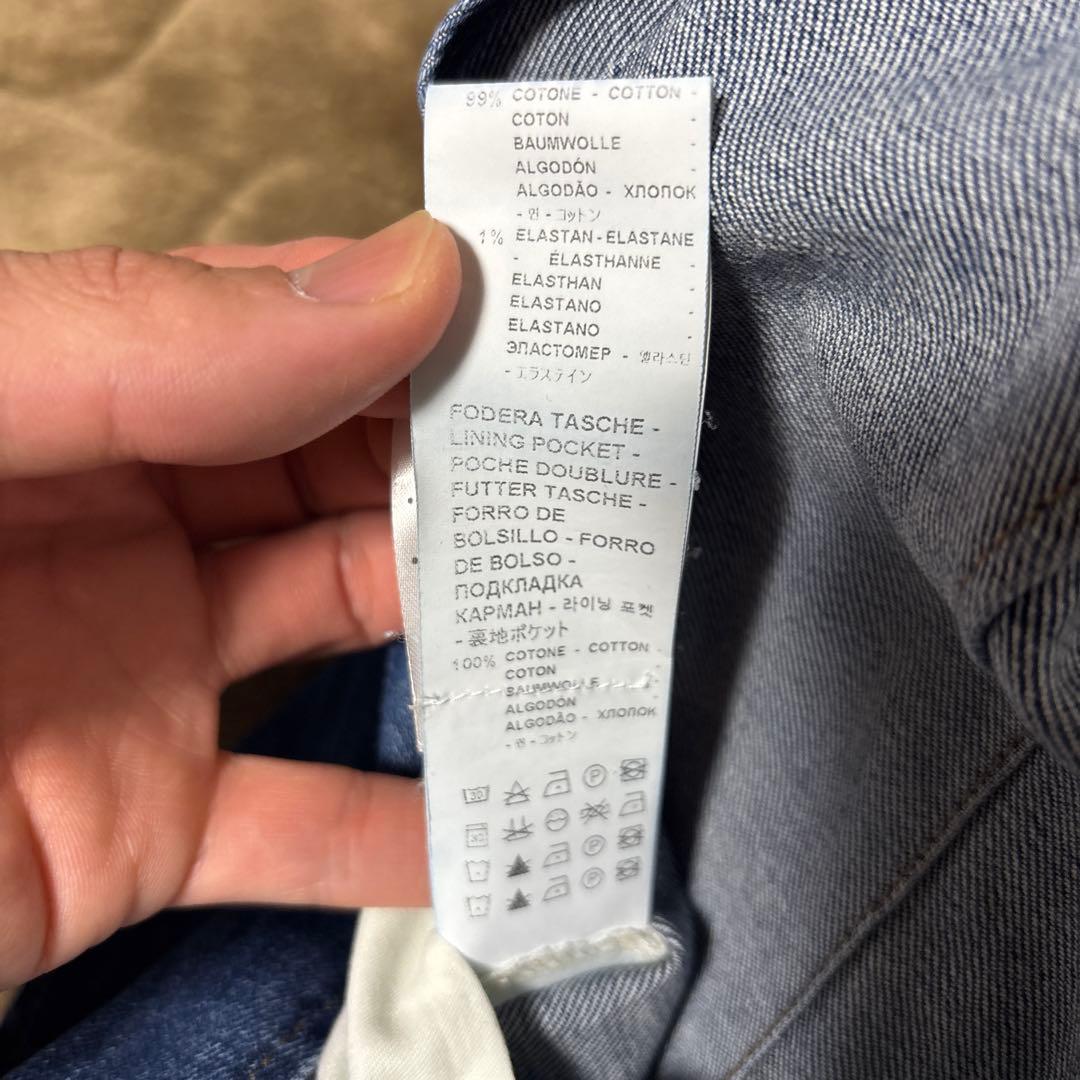 BARENA デニム テーラードジャケット