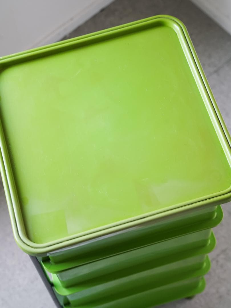 70´s SEKISUI PLASTICS 回転キャビネット スペースエイジ