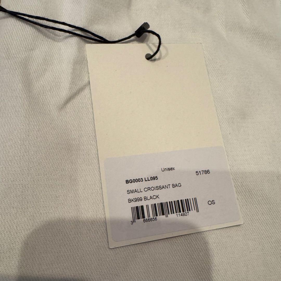 バッグ LEMAIRE SMALL CROISSANT BAG BLACK