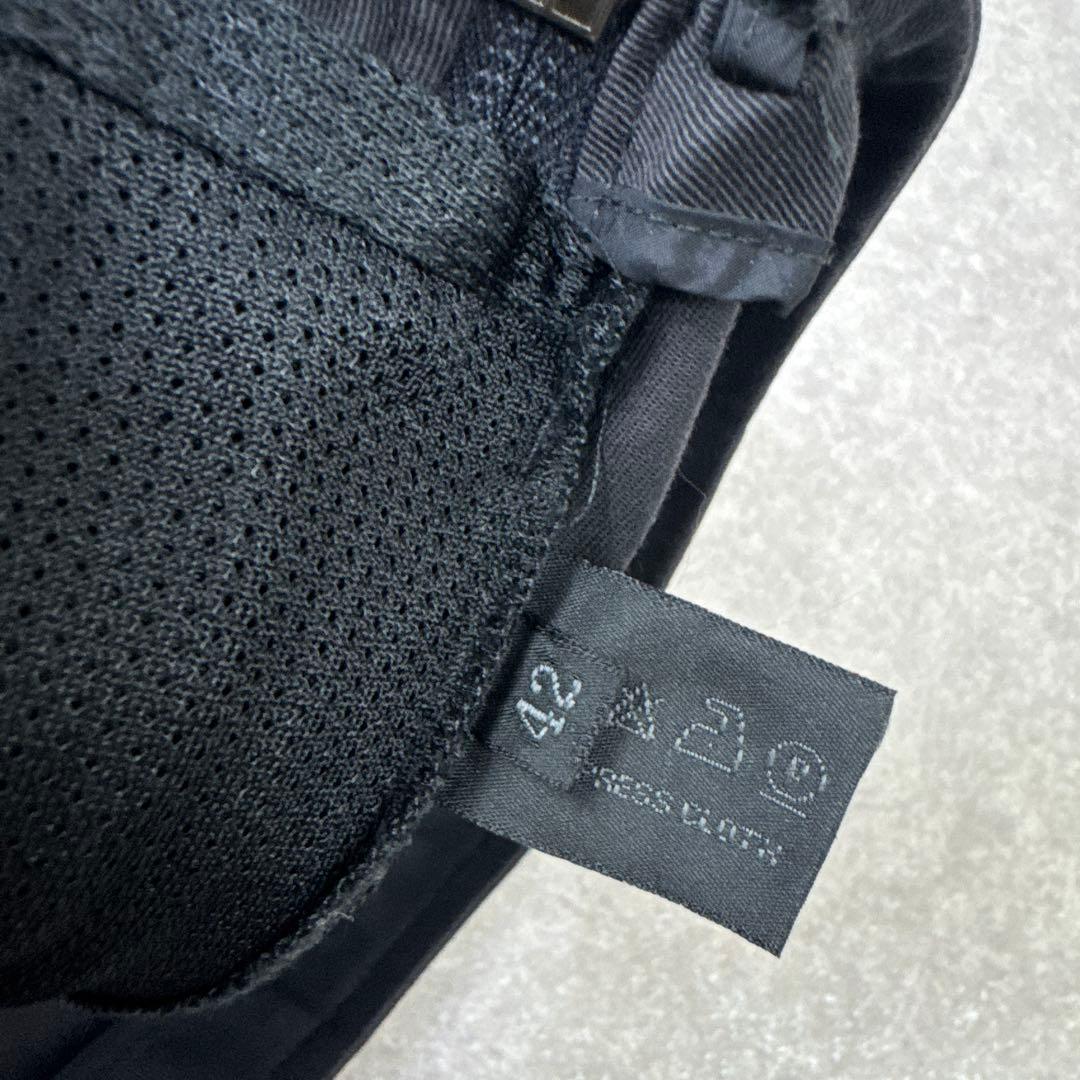 【美品】PRADA プラダ ミニスカート サイドジップ ブラック サイズ42