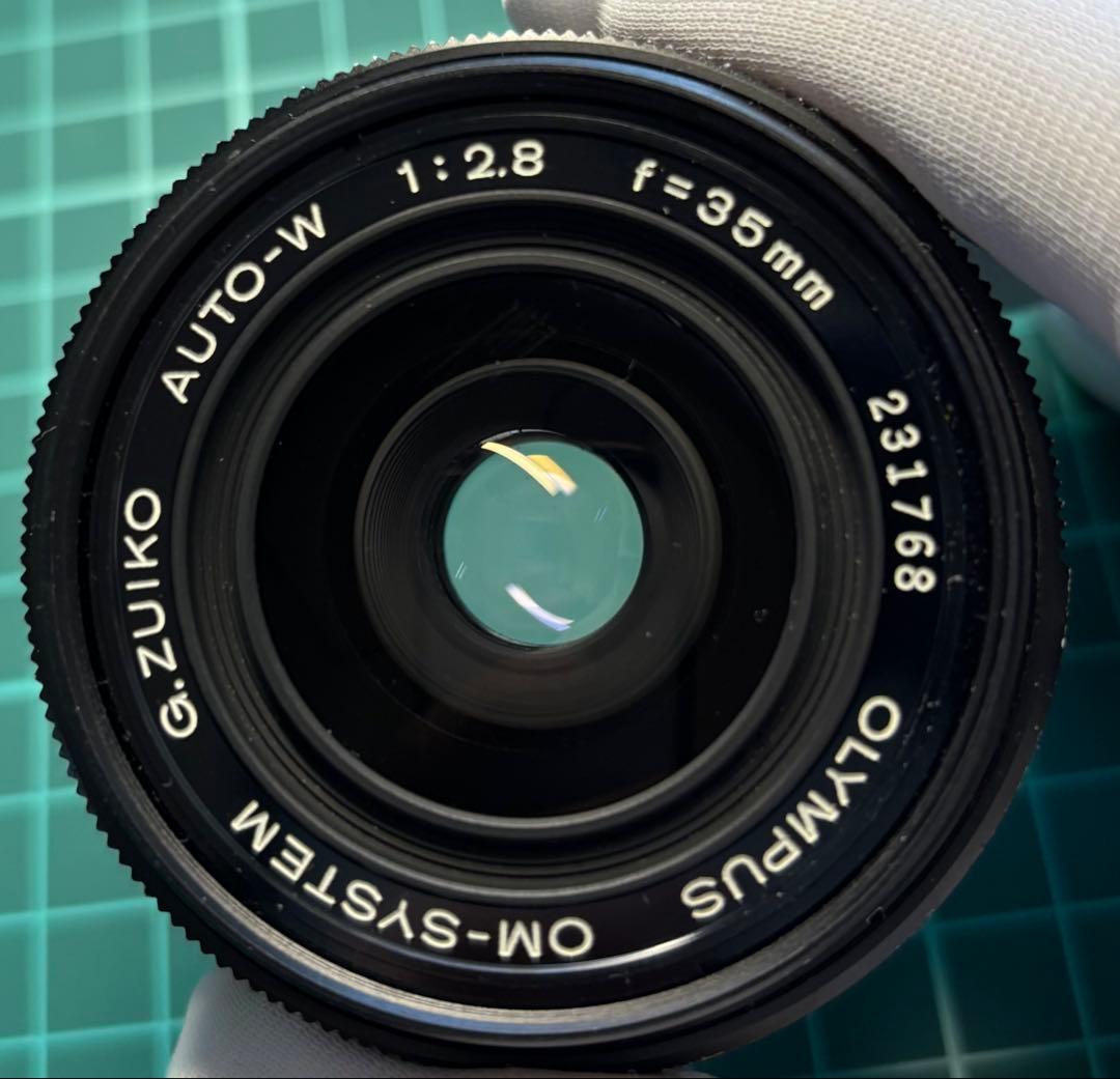 ★ OLYMPUS OM-2N BLACK + 広角レンズ 35mm