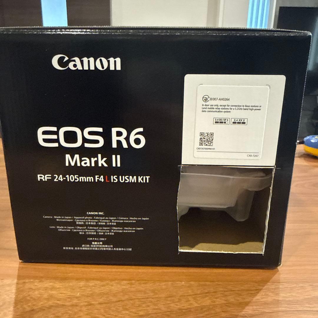 【美品】Canon EOS R6 Mark II 本体　ショット数8000以下！