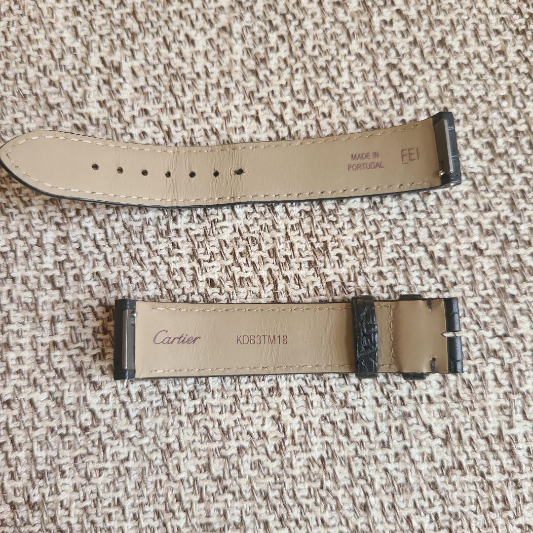 Cartier サントスデュモン 時計　レザーベルト