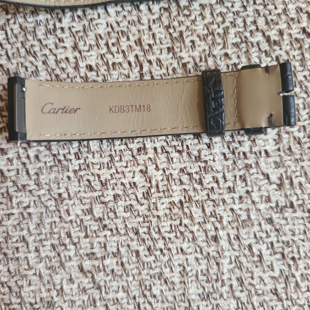 Cartier サントスデュモン 時計　レザーベルト