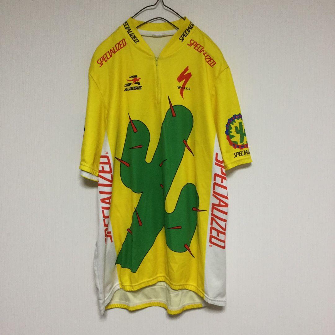 AUSSIE オージーSPECIALIZED サイクルジャージ ターコイズ