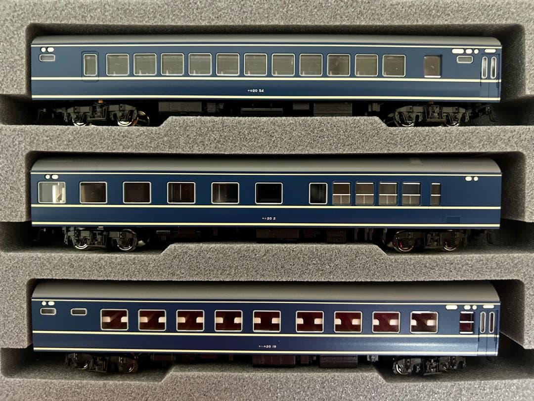 KATO 国鉄 20系 寝台特急 あさかぜ 初期編成 15両セット 全車室内照明