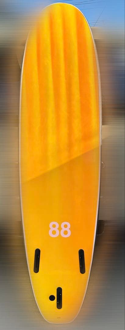 サーフボード ソフトボード　7.0ft FCSフィン　ミッドレングス　スポンジ