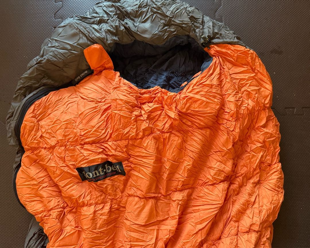 mont-bell Down Hugger オレンジ