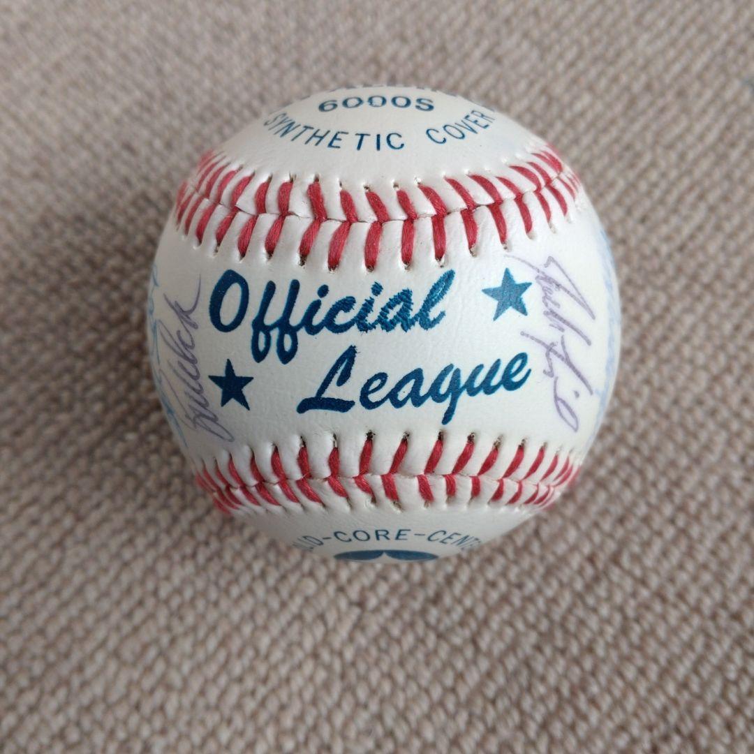 祝WS連覇ドジャース直筆 サインボール・1988年ワールドシリーズ優勝年