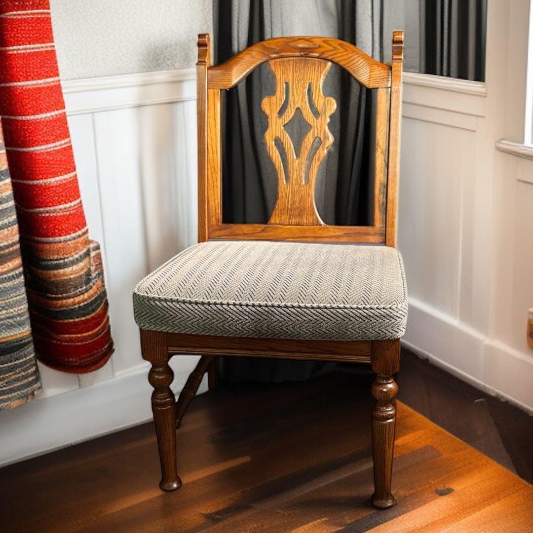 HR806 三越ブルージュ　アームレスチェア　ダイニングチェア