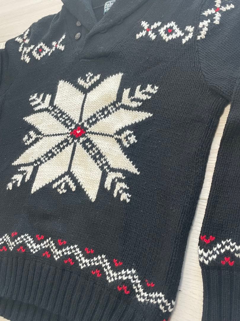 大晦日限定プライス　Polo Ralph Lauren ノルディック柄ニット