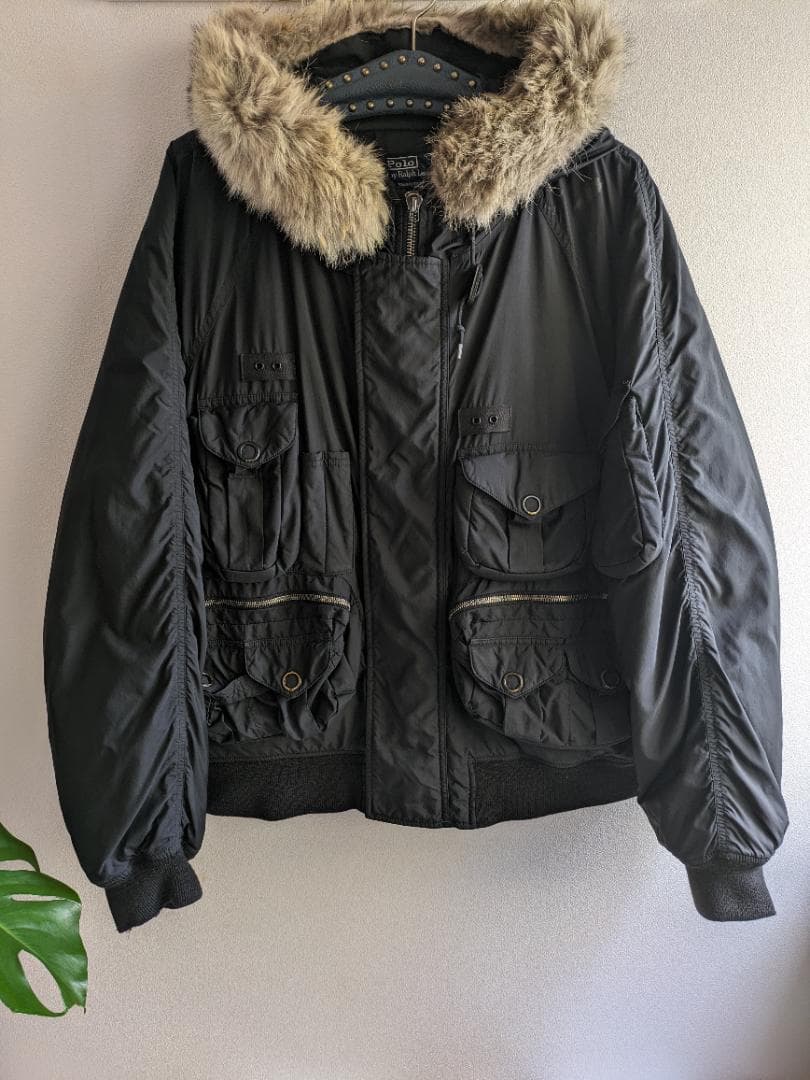 スペシャル 90s ラルフローレン ボンバージャケット XL ブラック
