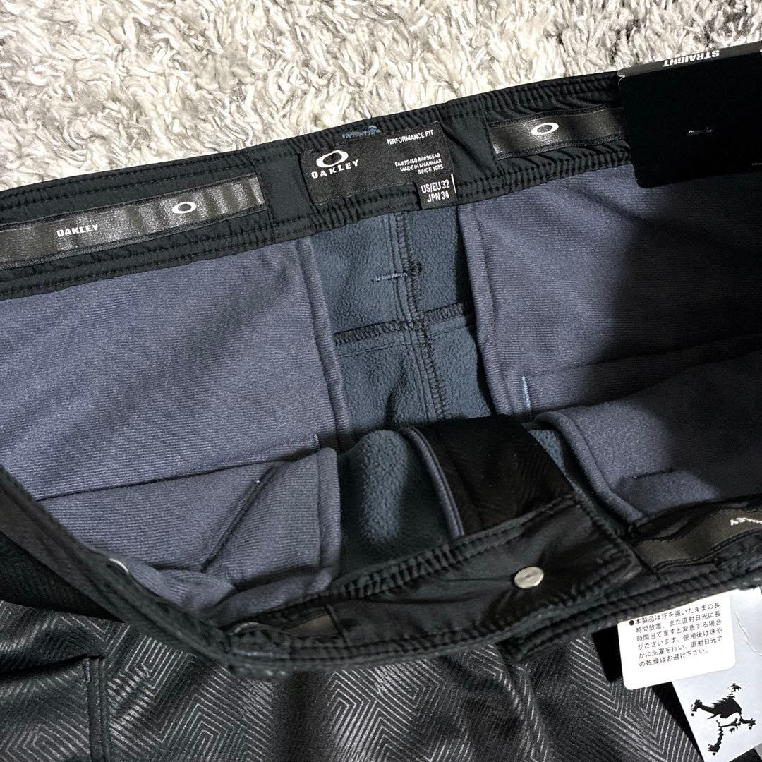 新品未使用　オークリー　メンズ　防水、撥水、防寒　ストレート　ゴルフパンツ　L