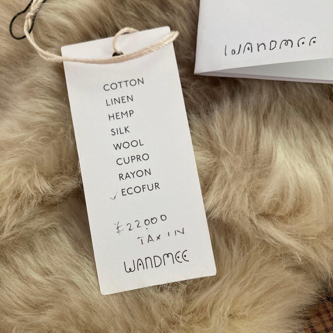 人気⭐️フラワーストール　WANDMEE エコファーストール　マフラー