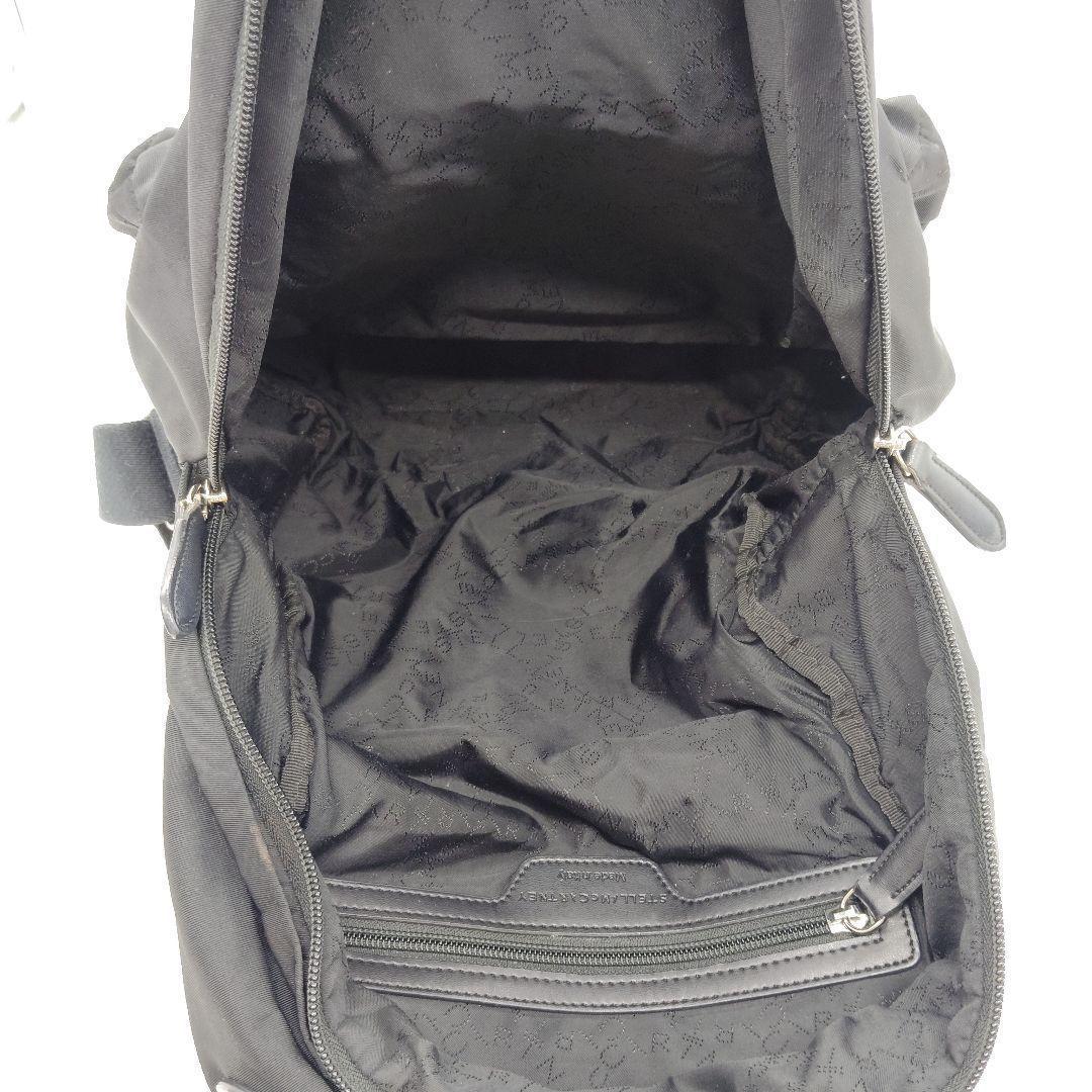 美品 ステラマッカートニー ファラベラ GO リュック 大容量 黒