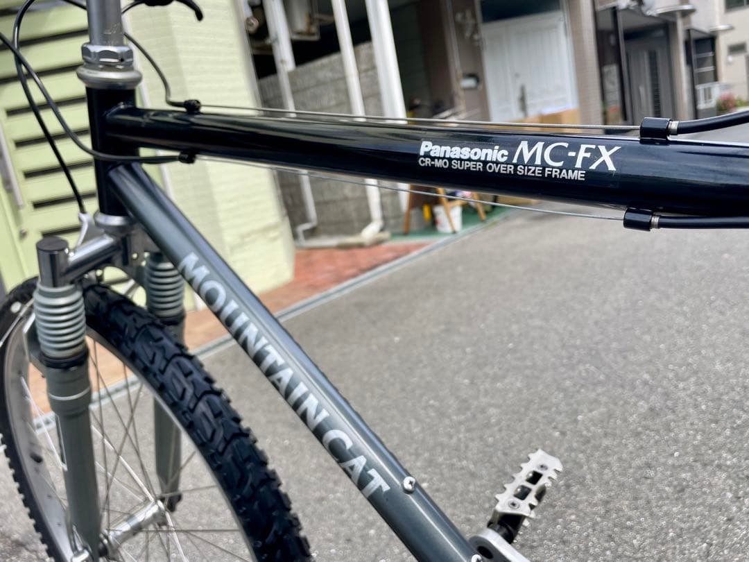 美車 1994年ビンテージクロモリパナソニックマウンテンキャット OLD