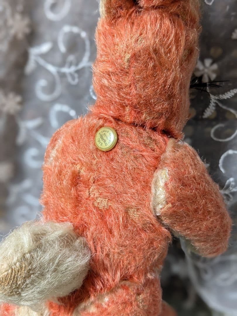 アンティークうさぎぬいぐるみ