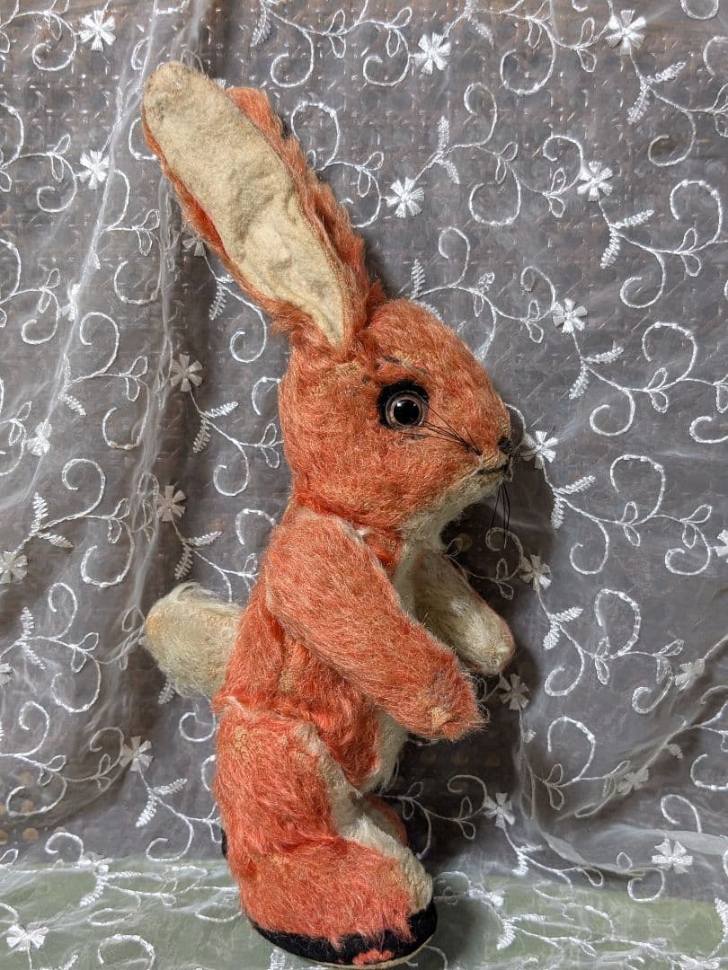 アンティークうさぎぬいぐるみ