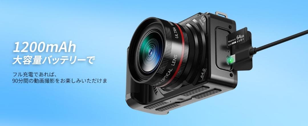 ★*★様 6K 9600万画素 デジカメ WIFI転送機能 180度回転可 18