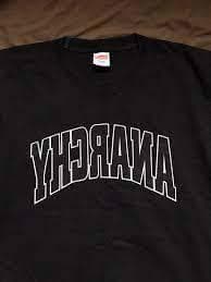ANARCHY ロゴ Tシャツ 黒 XL SUPREME