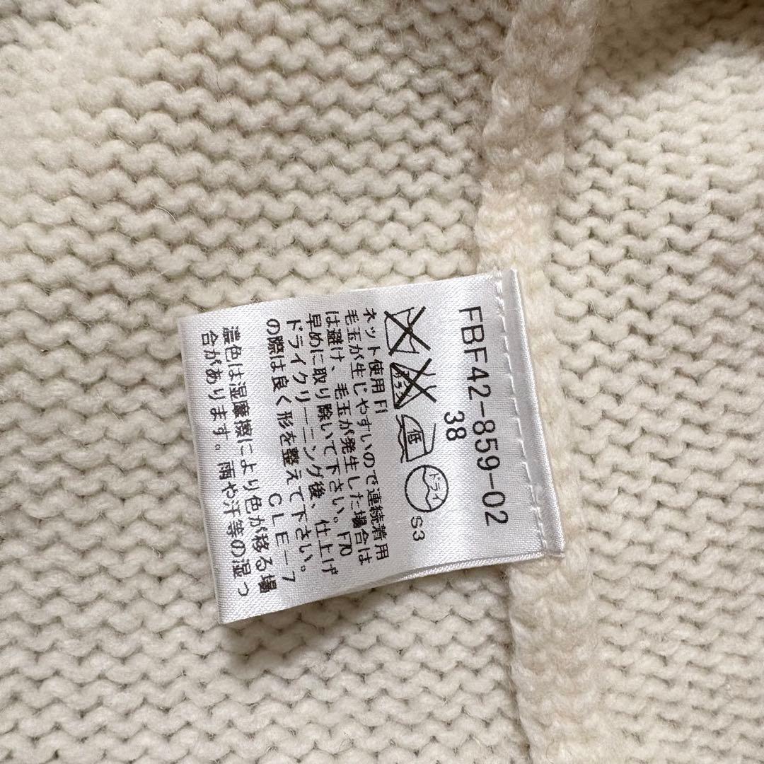 ✨美品✨ バーバリー　2way ニットワンピース 　タートルネック　ホース刺繍