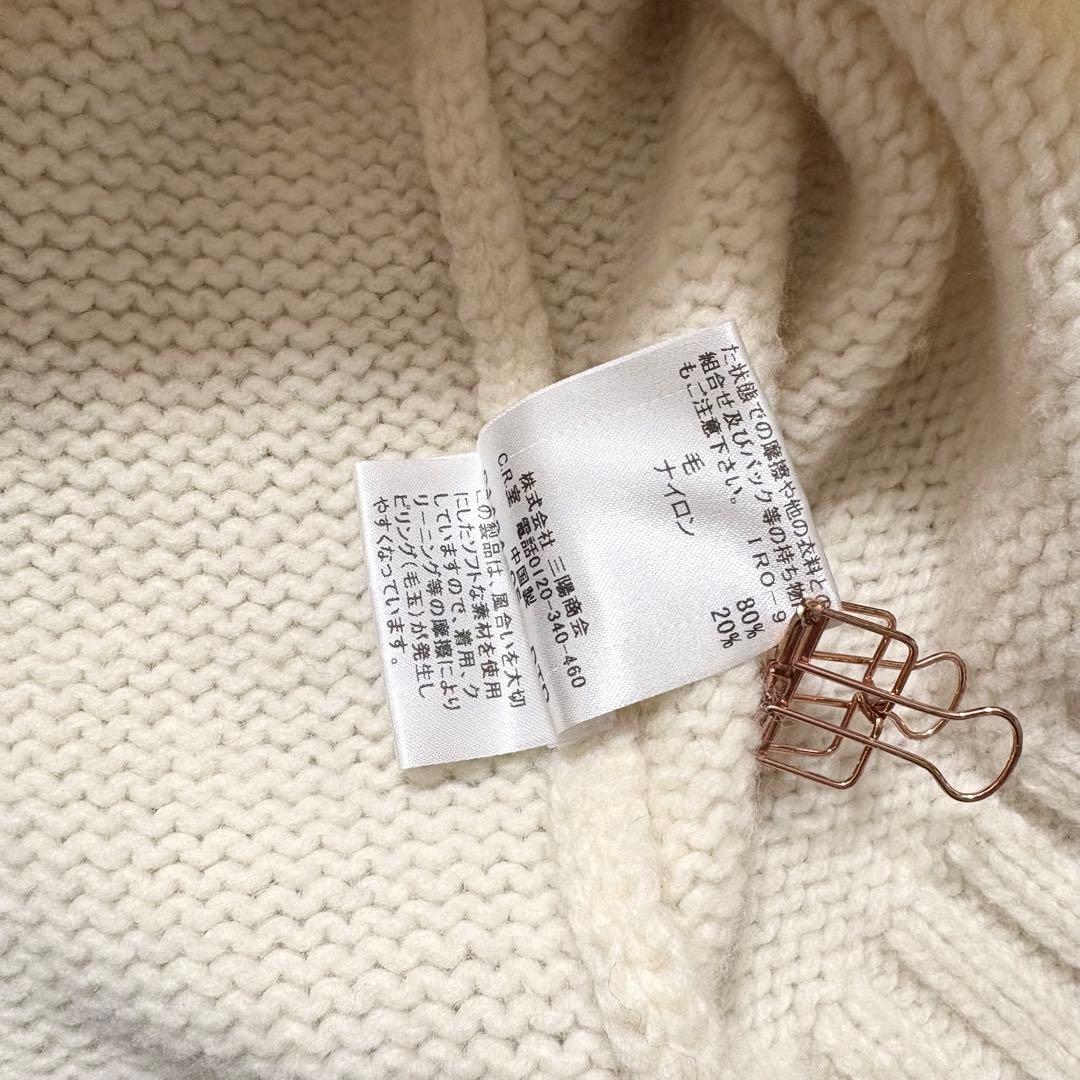 ✨美品✨ バーバリー　2way ニットワンピース 　タートルネック　ホース刺繍