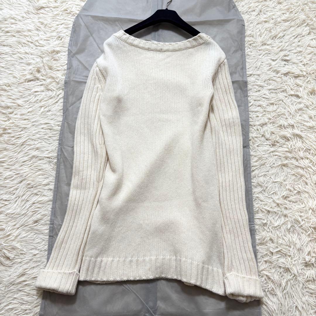 ✨美品✨ バーバリー　2way ニットワンピース 　タートルネック　ホース刺繍