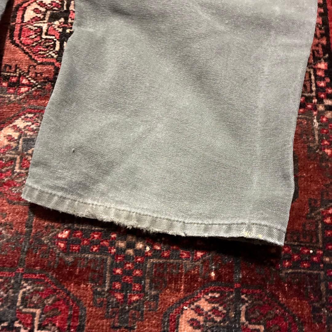 鬼フェード 90S USA製 carhartt ダブルニー モスグリーン