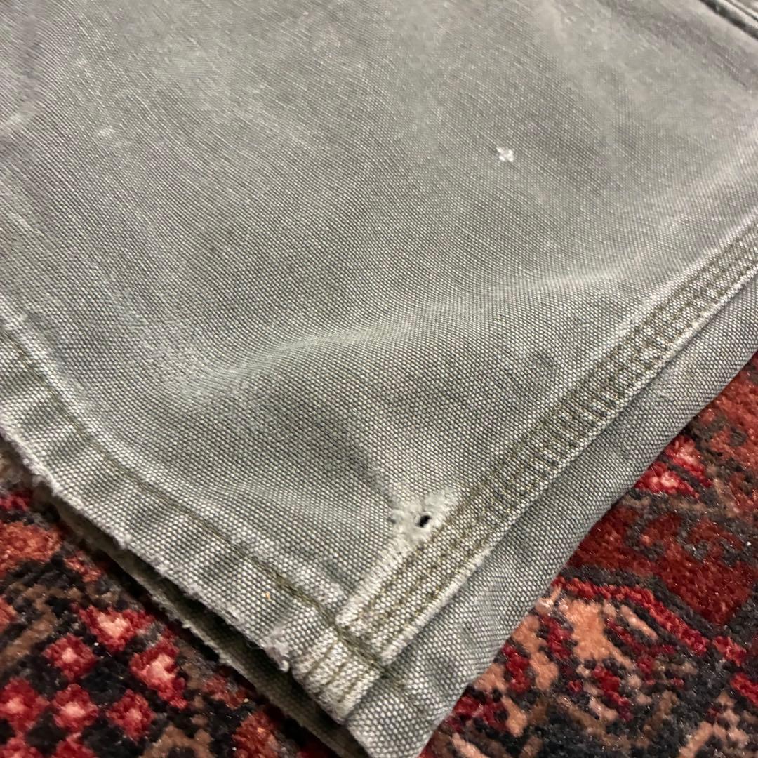 鬼フェード 90S USA製 carhartt ダブルニー モスグリーン