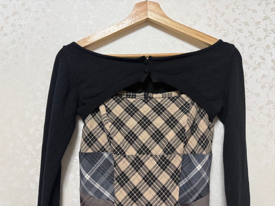 ANDMARY Aine set mini dress beige S - ワンピースブランド