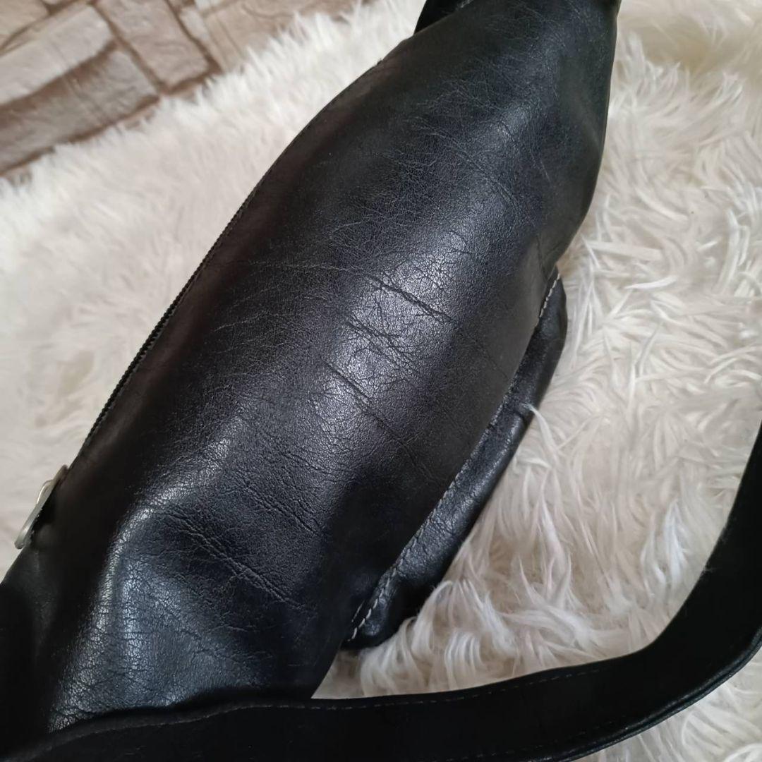 Harley-Davidson レザー　ウエスト　ポーチ　ボディバック　スタッズ